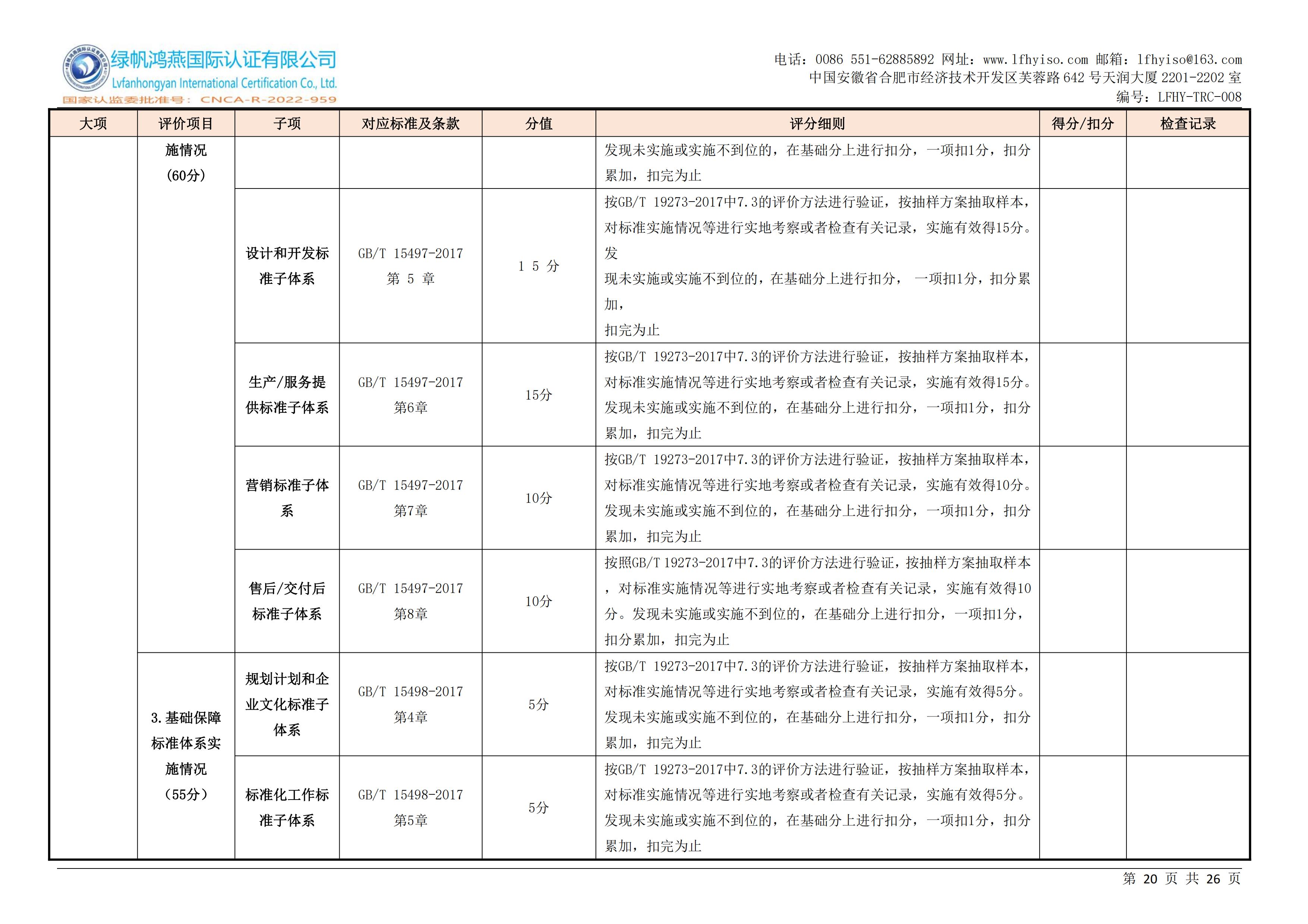 08企业标准化等级、良好行为认证实施规则LFHY-TRC-008【20240630A0版】_19